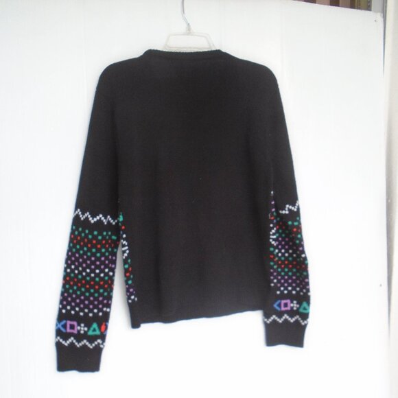 PlayStation Youth Christmas Sweaters Size L (14-16) Black - Picture 6 of 7